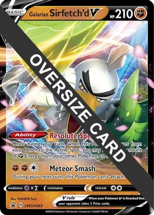 Galarian Sirfetch'd V - SWSH043 — Jumbo Cards