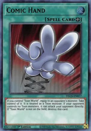 Comic Hand (Green) — Dragons of Legend: The Complete Series