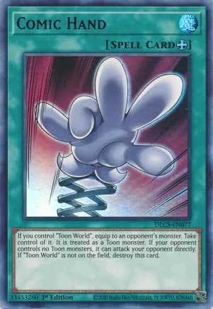 Comic Hand (Purple) — Dragons of Legend: The Complete Series