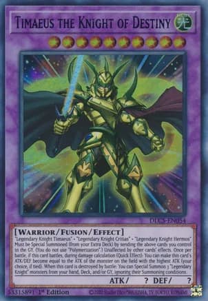 Timaeus the Knight of Destiny (Blue) — Dragons of Legend: The Complete Series