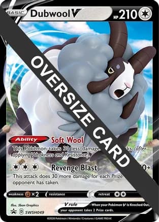 Dubwool V - SWSH049 — Jumbo Cards