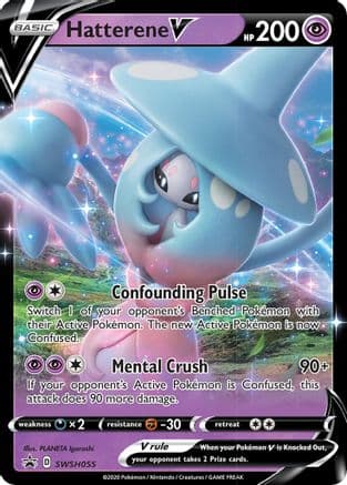 Hatterene V - SWSH055 — SWSH: Sword & Shield Promo Cards