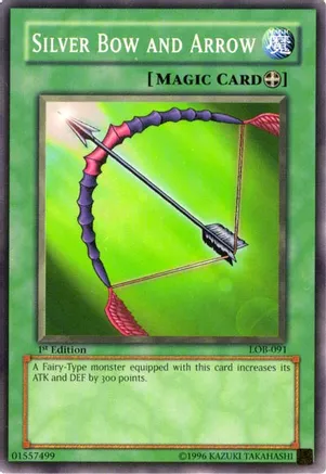 Silver Bow and Arrow — The Legend of Blue Eyes White Dragon
