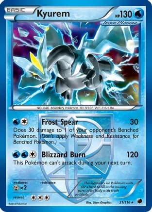 Kyurem - 31/116 — Deck Exclusives