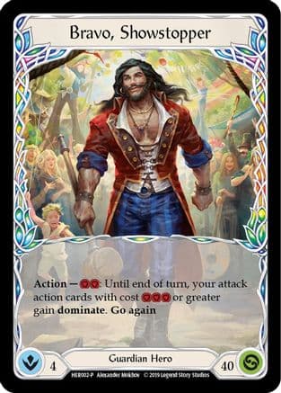 Bravo, Showstopper - HER002 — Flesh and Blood: Promo Cards