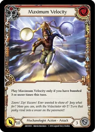 Maximum Velocity — Arcane Rising