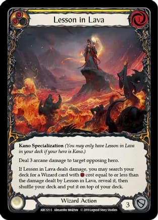 Lesson in Lava — Arcane Rising