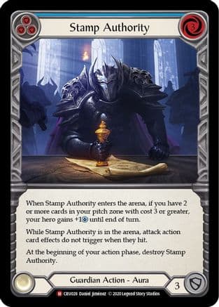 Stamp Authority — Crucible of War