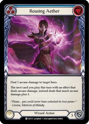 Rousing Aether (Blue) — Crucible of War