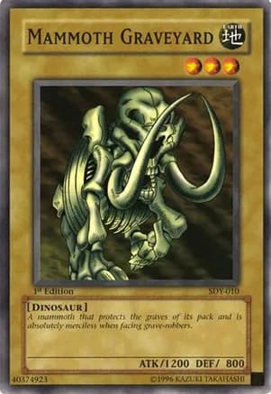Mammoth Graveyard — Starter Deck: Yugi