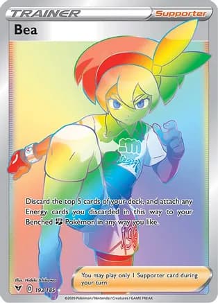 Bea (Secret) — SWSH04: Vivid Voltage