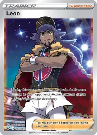 Leon (Full Art) — SWSH04: Vivid Voltage