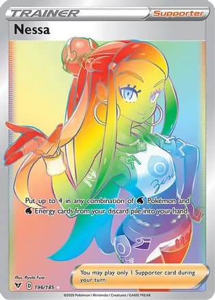 Nessa (Secret) — SWSH04: Vivid Voltage