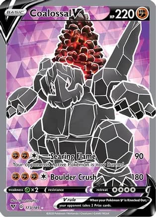 Coalossal V (Full Art) — SWSH04: Vivid Voltage