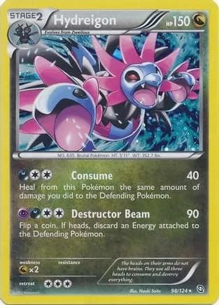 Hydreigon - 98/124 (Cosmos Holo) — Blister Exclusives
