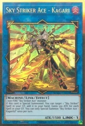 Sky Striker Ace - Kagari (Alternate Art) — Maximum Gold