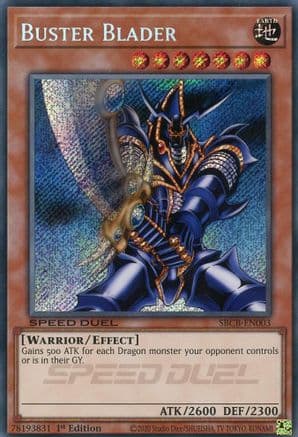 Buster Blader (Secret) — Speed Duel: Battle City Box