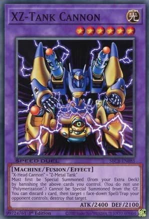 XZ-Tank Cannon — Speed Duel: Battle City Box