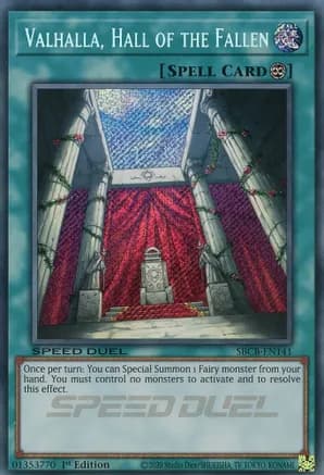 Valhalla, Hall of the Fallen (Secret) — Speed Duel: Battle City Box