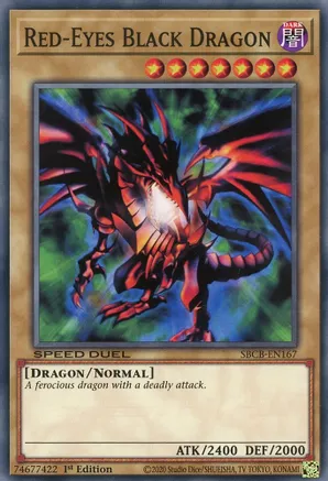 Red-Eyes Black Dragon — Speed Duel: Battle City Box