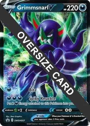 Grimmsnarl V - SWSH057 — Jumbo Cards