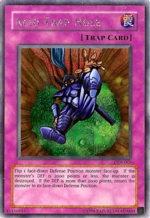 Acid Trap Hole (Dark Duel Stories) — Yu-Gi-Oh! Video Game Promotional Cards