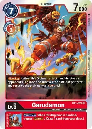 Garudamon - BT1-022 — Release Special Booster 1.0