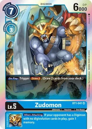 Zudomon - BT1-041 — Release Special Booster 1.0