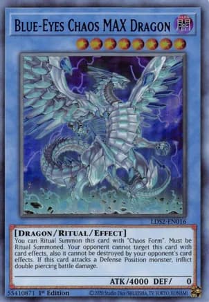 Blue-Eyes Chaos MAX Dragon (Purple) — Legendary Duelists: Season 2