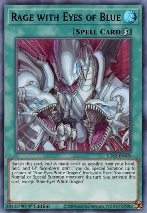 Rage with Eyes of Blue (Blue) — Legendary Duelists: Season 2