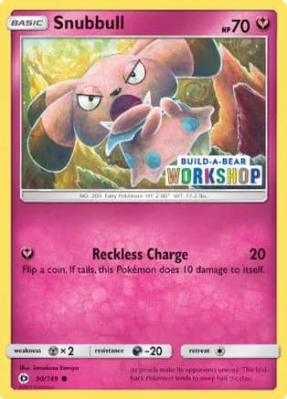 Snubbull - 90/149 (Build-A-Bear Workshop Exclusive) — Miscellaneous Cards & Products