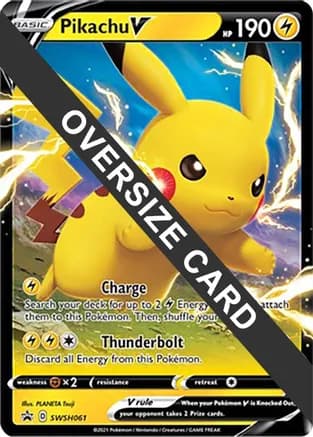 Pikachu V - SWSH061 — Jumbo Cards