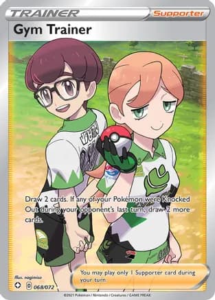 Gym Trainer (Full Art) — Shining Fates