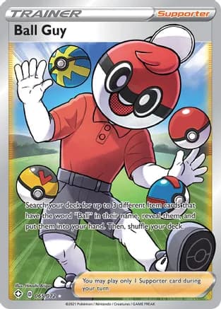 Ball Guy (Full Art) — Shining Fates