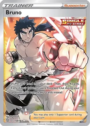 Bruno (Full Art) — SWSH05: Battle Styles