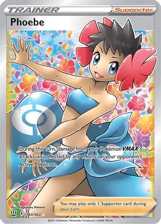 Phoebe (Full Art) — SWSH05: Battle Styles