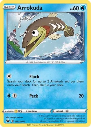 Arrokuda - SWSH093 — SWSH: Sword & Shield Promo Cards