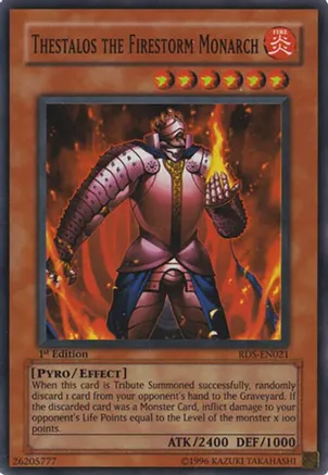 Thestalos the Firestorm Monarch — Rise of Destiny