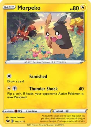 Morpeko - SWSH116 — SWSH: Sword & Shield Promo Cards