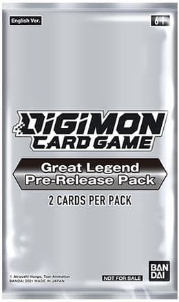 Great Legend Pre-Release Pack — Great Legend Pre-Release Cards