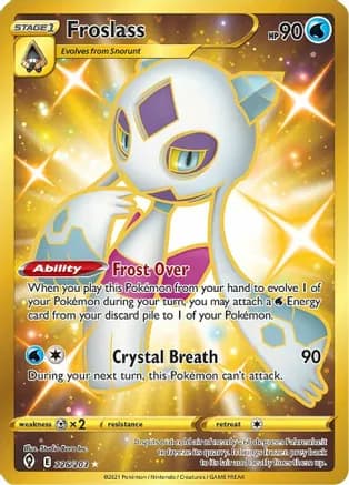 Froslass (Secret) — SWSH07: Evolving Skies