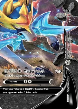 Zacian V-UNION - SWSH166 — SWSH: Sword & Shield Promo Cards