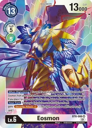 Eosmon - BT6-086 — Double Diamond
