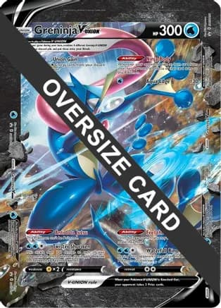 Greninja V-UNION — Jumbo Cards