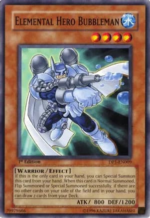 Elemental Hero Bubbleman — Duelist Pack 1: Jaden Yuki