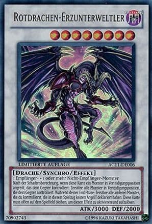 Red Dragon Archfiend (German) - "Rotdrachen-Erzunterweltler" — Advent Calendar 2011 (Adventskalender)