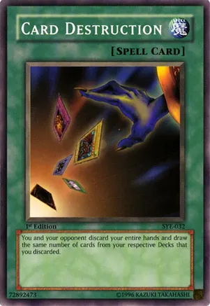 Card Destruction — Starter Deck: Yugi Evolution