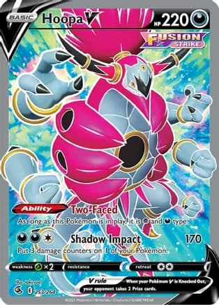 Hoopa V (Full Art) — SWSH08: Fusion Strike
