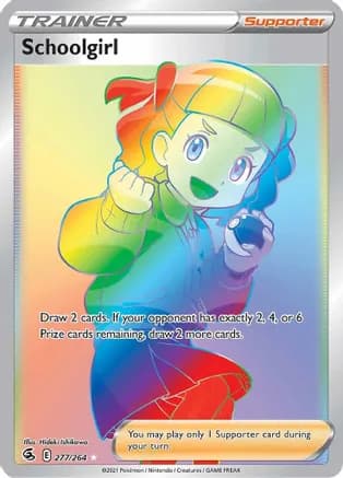 Schoolgirl (Secret) — SWSH08: Fusion Strike