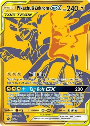 Pikachu & Zekrom GX - SM248 — SM Promos